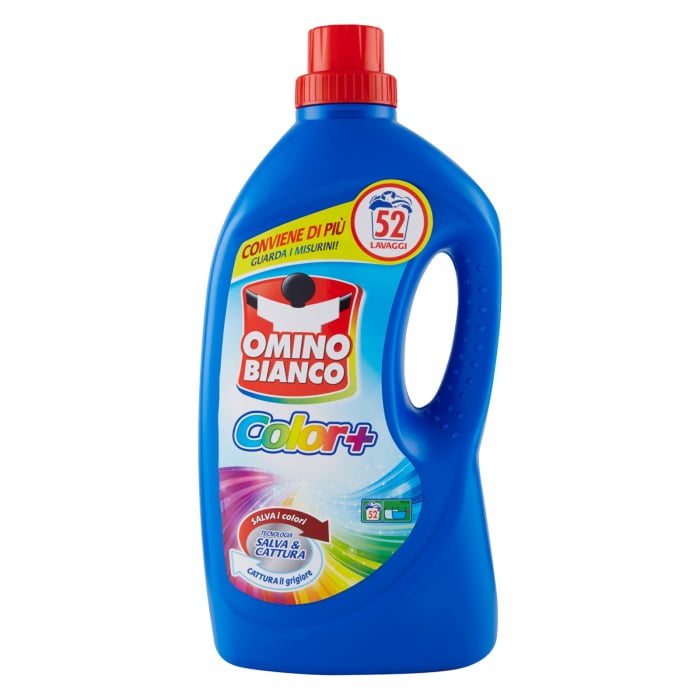 Detergent Lichid Omino Bianco Color+, 2.6L, 52 Spalari [1]