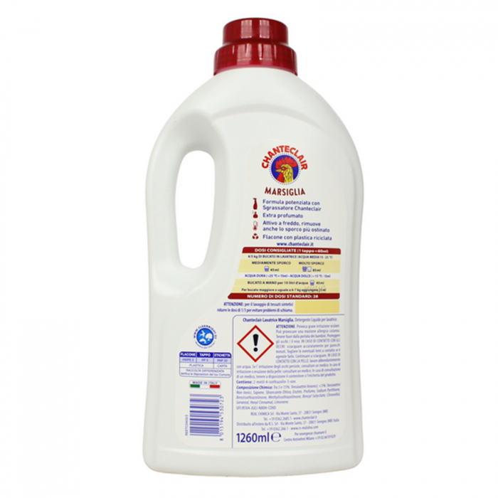 Detergent Lichid Rufe Chante Clair Marsiglia, 1.260L, 28 Spalari [2]