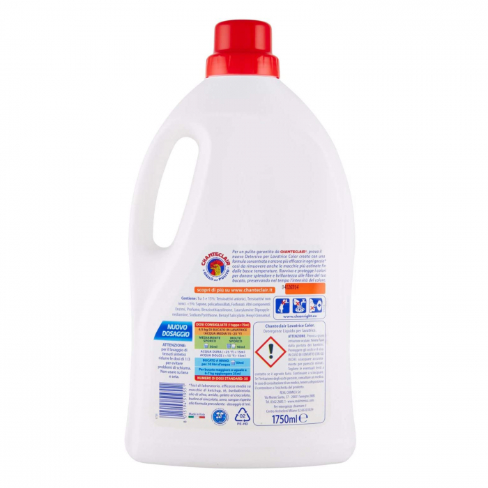 Detergent Lichid Rufe ChanteClair Color, 1750 ml, 35 Spalari [2]