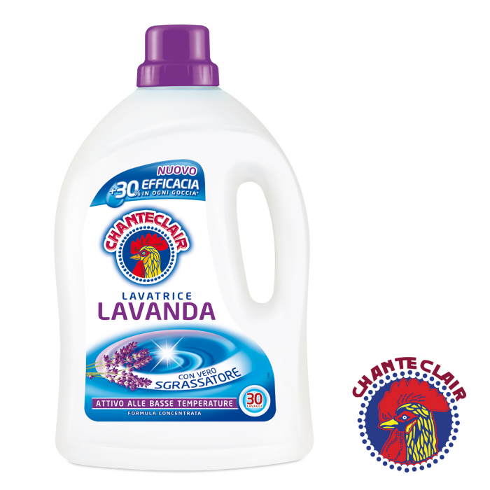 Detergent Lichid Rufe ChanteClair Lavanda, 1.35L, 30 Spalari [2]