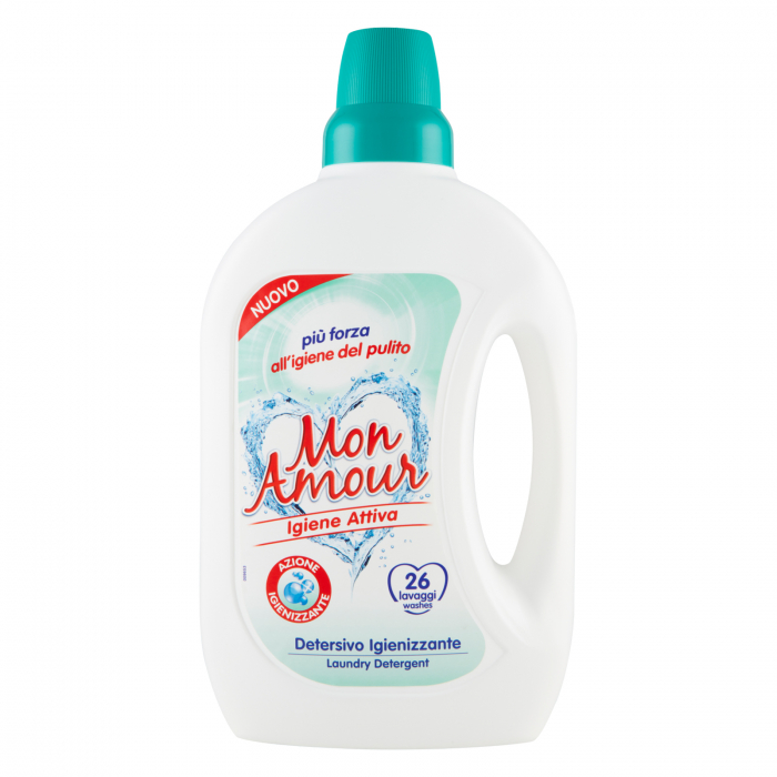 Detergent Lichid Rufe Igienizant Mon Amour Igiene Attiva, 1.560L, 26 Spalari [1]