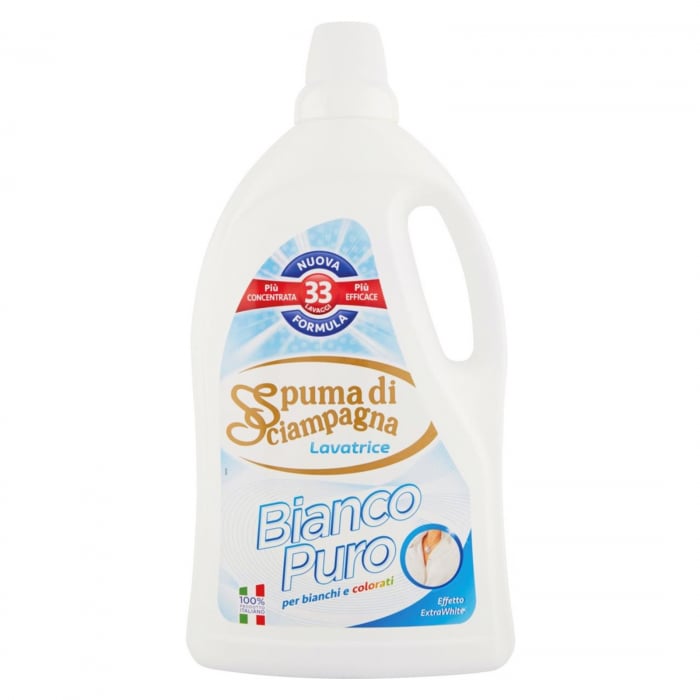 Detergent Lichid Rufe Spuma di Sciampagna Bianco Puro, 1815ml, 33 Spalari [1]