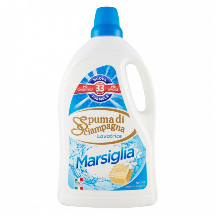 Detergent Lichid Rufe Spuma di Sciampagna Marsiglia, 1815ml, 33 Spalari [1]