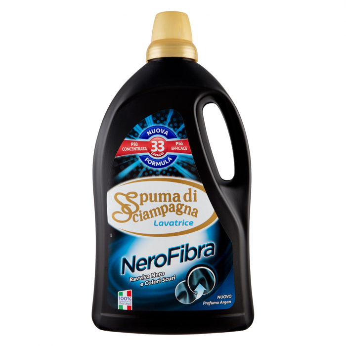 Detergent Lichid Rufe Spuma di Sciampagna NeroFibra, 1815ml, 33 Spalari [1]