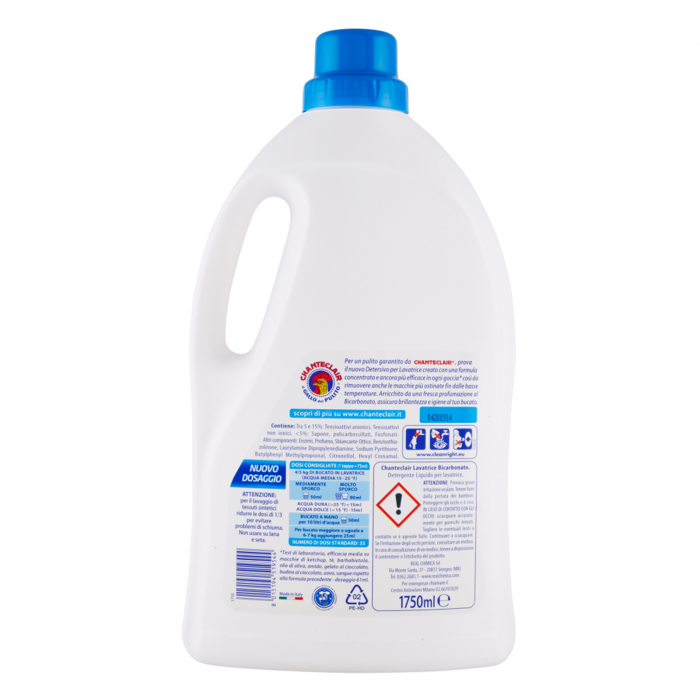 Detergent Rufe Chante Clair cu Bicarbonat, 1.750L, 35 Spalari [2]