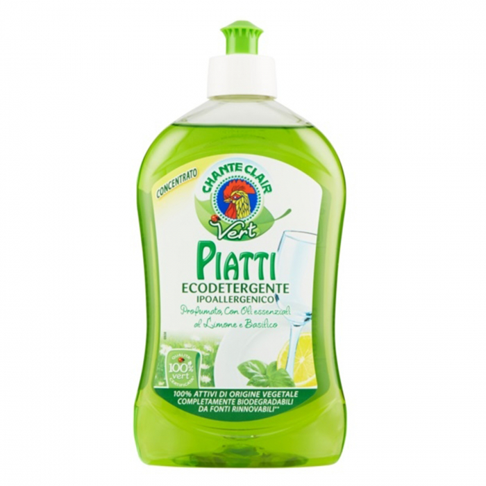 Detergent Vase lichid Eco Chante Clair Vert, 500ml [1]