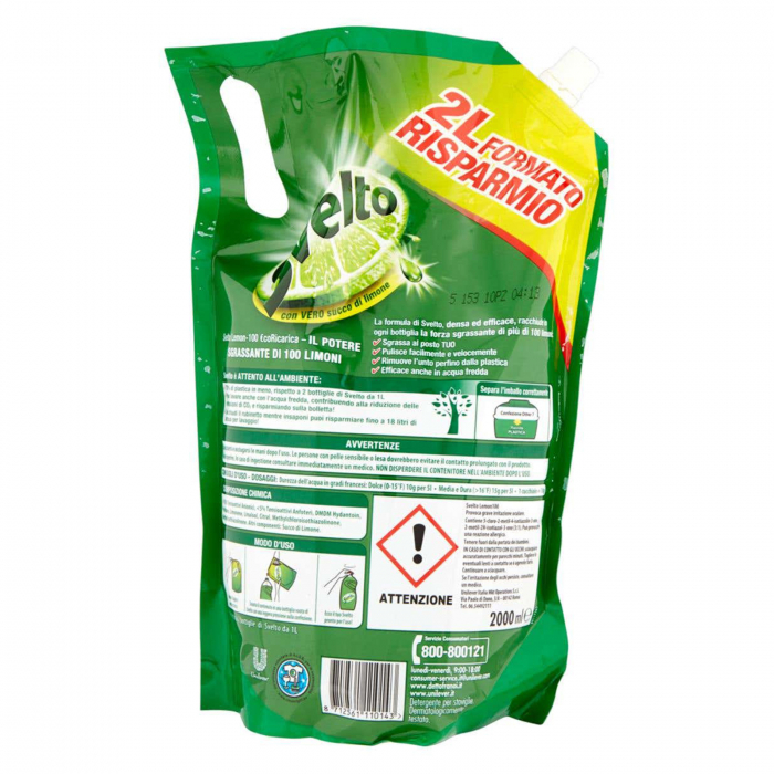 Detergent Vase Svelto Limone, 2L [2]