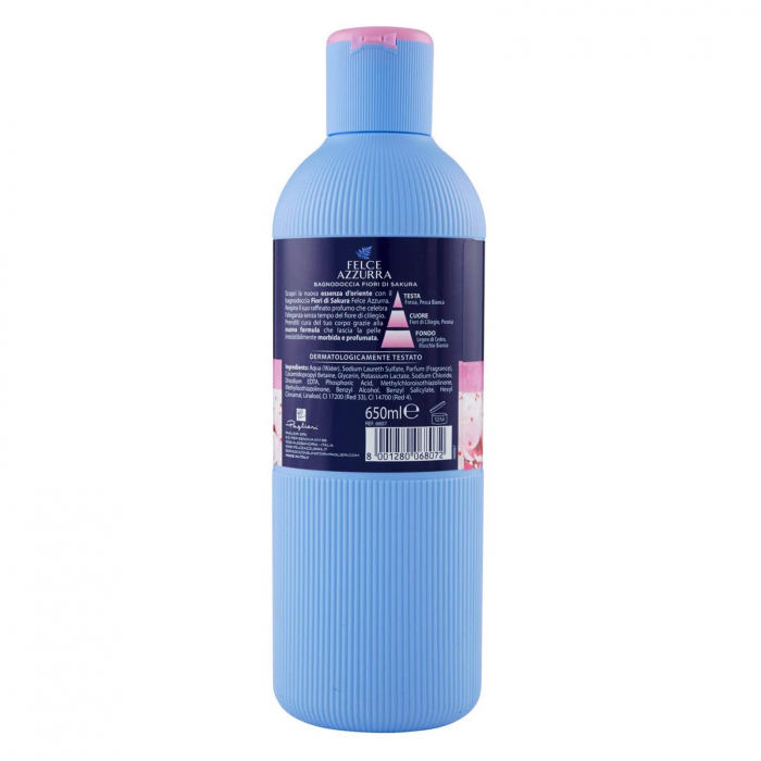 Gel de dus Felce Azzurra Fiori di Sakura, 650ml [3]
