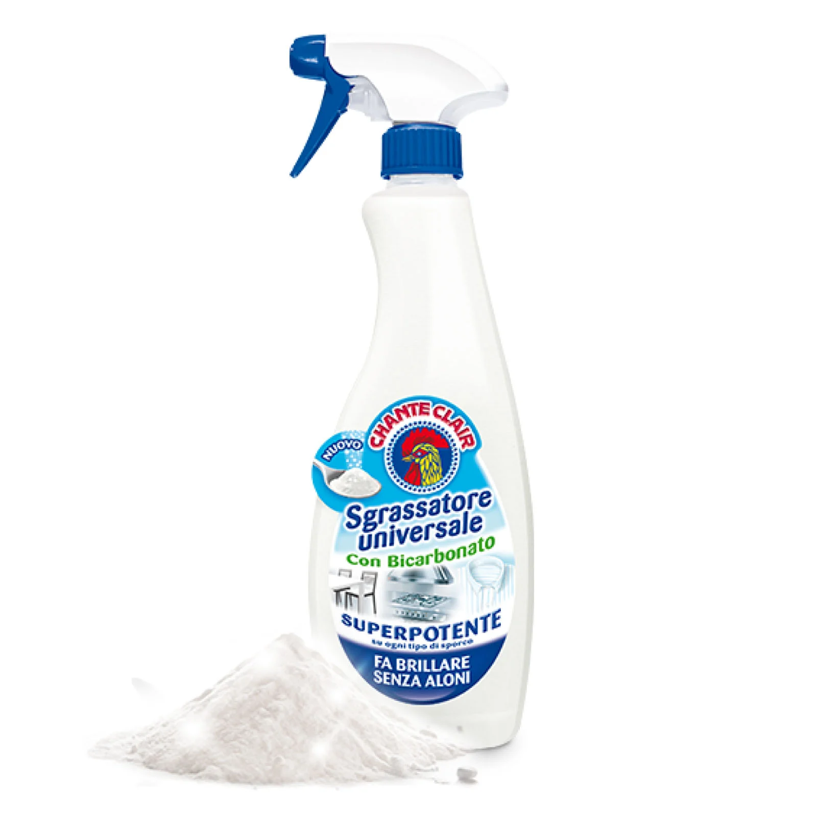 Kit Degresare Chante Clair Marsiglia, Limone, Bicarbonat si Laveta Microfibra [2]
