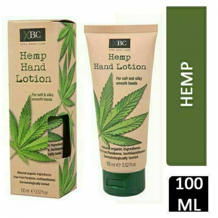 Lotiune pentru maini cu ulei de canepa Xpel Body Care 100 ml [2]