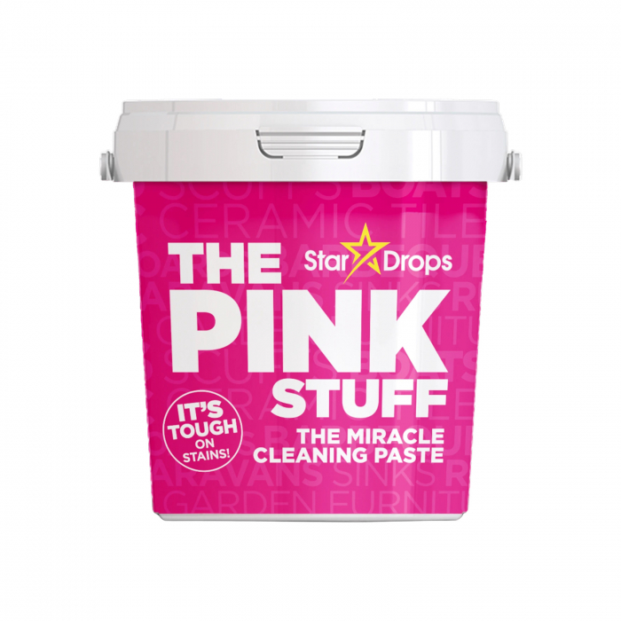 Pachet Curatenie Eficienta The Pink Stuff, Crema de curatare 500 ml, Pasta Curatare 850 g, Pudra Spumanta 300g, Laveta si Burete [3]