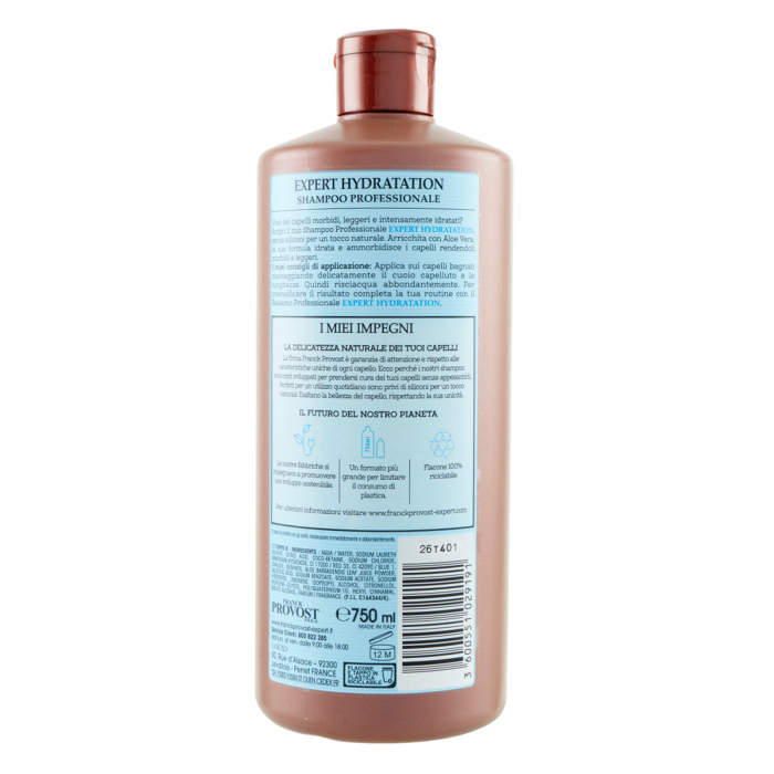 Sampon Profesional Franck Provost Expert Hydratation, Pentru un par hidratat, 750 ml [3]