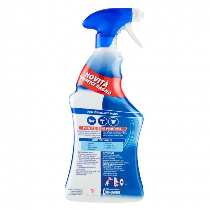 Spray igienizant suprafete baie Napisan, 750 ml [2]