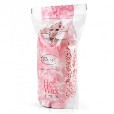 Ceara pentru epilare traditionala perle, Rosa, Roial, 800g [1]