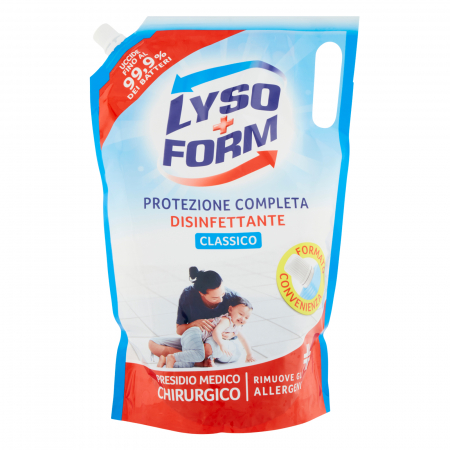 Detergent Dezinfectant Pardoseli, LysoForm Classico, 1.9L [0]