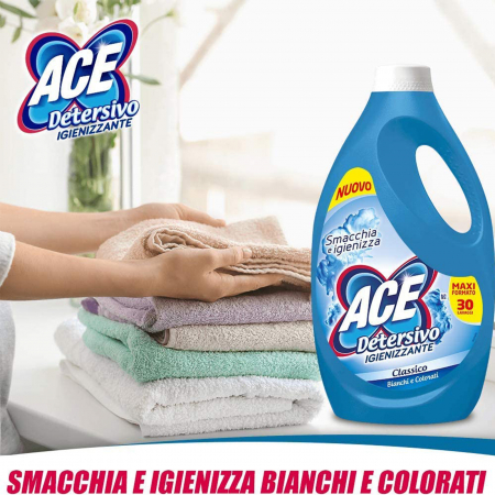 Detergent igienizant ACE Classic, 30 Spalari, 1650 ml [2]