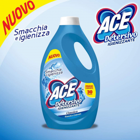 Detergent igienizant ACE Classic, 30 Spalari, 1650 ml [1]