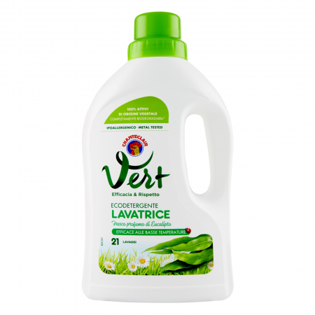 Detergent lichid Ecologic Chante Clair Vert cu uleiuri esentiale, 1071ml, 21 Spalari [0]