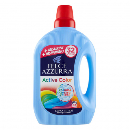 Detergent Lichid Rufe Colorate Felce Azzurra Active Color, 1.595L, 32 Spalari [0]