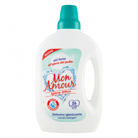 Detergent Lichid Rufe Igienizant Mon Amour Igiene Attiva, 1.560L, 26 Spalari [0]