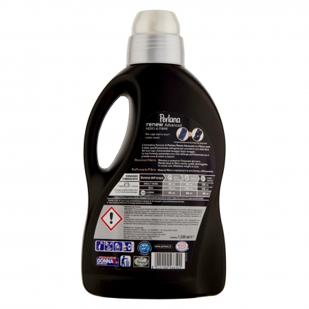 Detergent Lichid Rufe Negre Perlana Nero&Fibre, 1.5L, 25 Spalari [2]