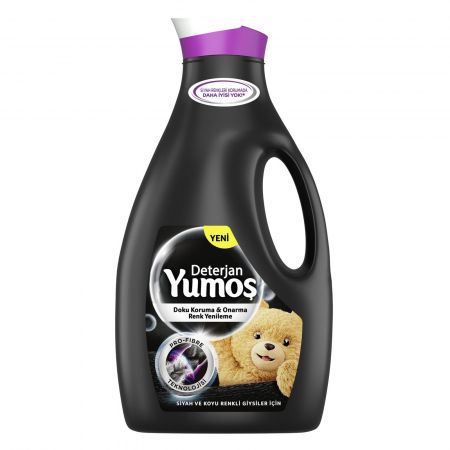 Detergent lichid Yumos Pentru Rufe Negre, 42 spalari, 2520 ml [0]