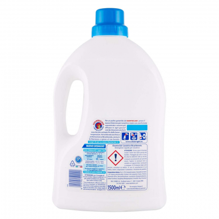 Detergent Lichid Rufe ChanteClair cu Bicarbonat, 1.35L, 30 Spalari [2]