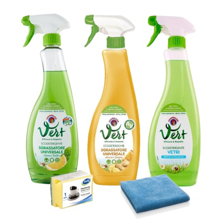 Detergenti universali - Kit ChanteClair Vert – Detergenti Ecologici Universali si Specializati pentru Curatenie Naturala
