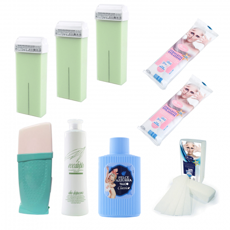 Ceara, benzi si creme depilatoare - Kit Epilare Roial Pentru Piele Sensibila