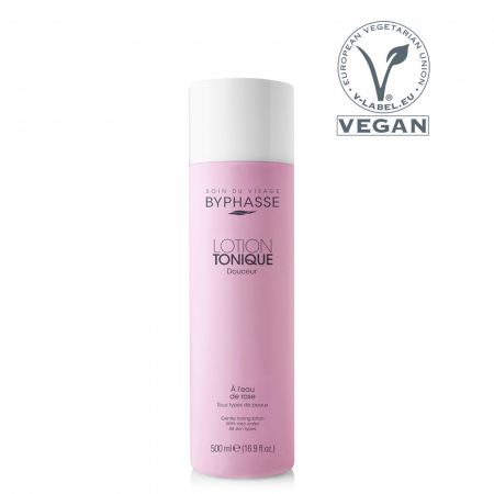Lotiune tonica cu apa de trandafiri Byphasse Douceur, 500 ml [1]