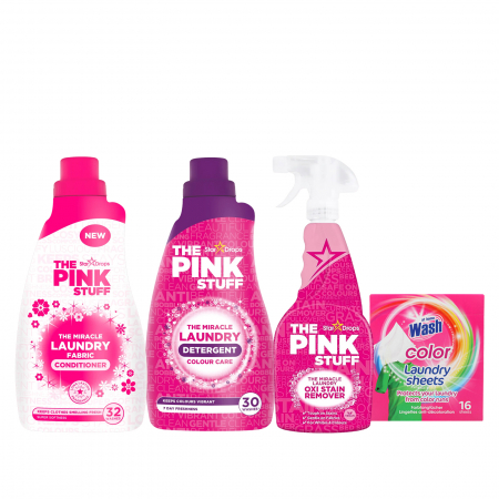 Detergenti universali - Pachet Premium Ingrijirea Culorilor, Balsam, Detergent Lichid si Solutii Specializate