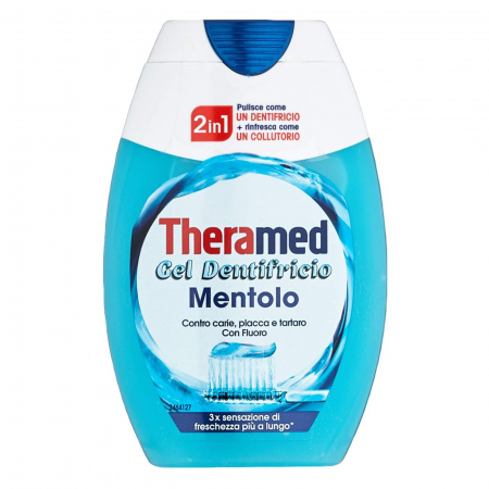Pasta de dinti si apa de gura Theramed Mentolo, 75 ml [0]
