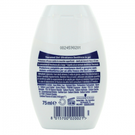 Pasta de dinti si apa de gura Theramed Ultrabianco, 75 ml [1]