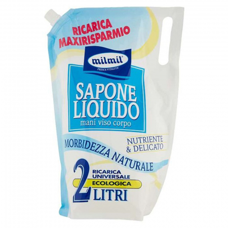 Sapun lichid Milmil Softness Natural, 2L [0]