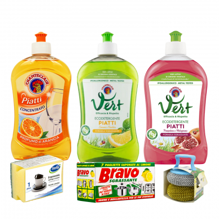 Produse Curatenie & Intretinere - Set 6 Produse Curatare Vase ChanteClair