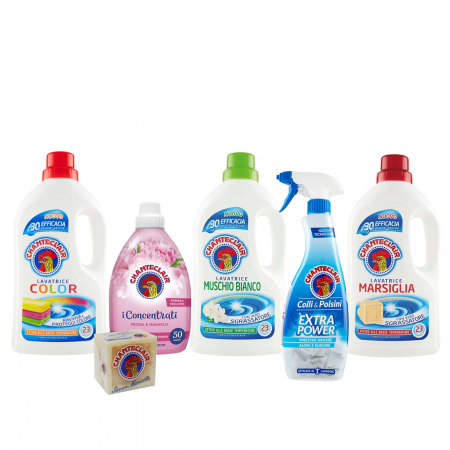 Detergenti universali - Set 6 Produse Ingrijire si Improspatare haine Chante Clair