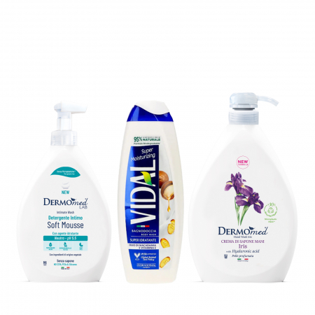Sapunuri - Set 3 produse Rutina de Ingrijire Delicata DermoMed