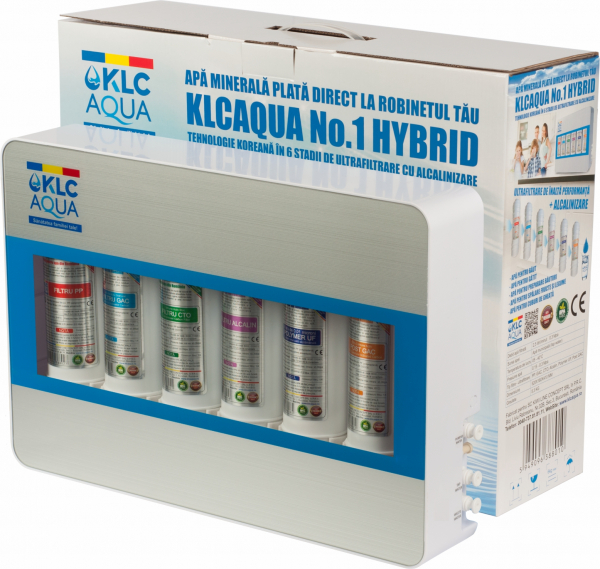 Sistem de ultrafiltrare KLCAQUA No.1 HYBRYD 0,01 microni in 6 stadii de filtrare cu alcalinizare [3]