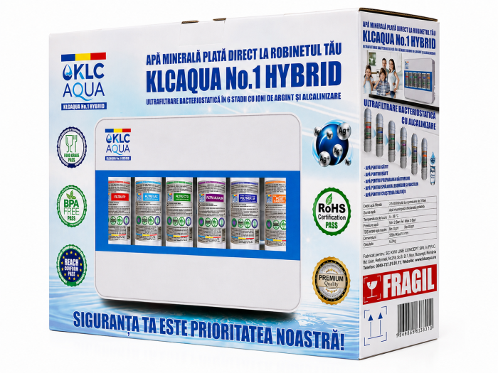 Sistem de ultrafiltrare KLCAQUA No.1 HYBRYD 0,01 microni in 6 stadii de filtrare cu alcalinizare [2]