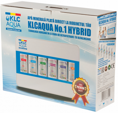 Sistem de ultrafiltrare KLCAQUA No.1 HYBRYD 0,01 microni in 6 stadii de filtrare cu alcalinizare [2]