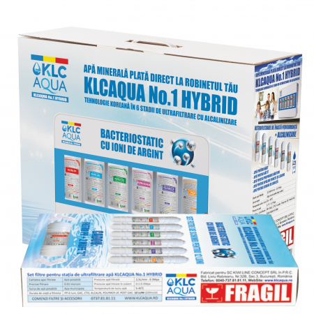 Sistem de ultrafiltrare KLCAQUA No.1 HYBRYD 0,01 microni in 6 stadii de filtrare cu alcalinizare [1]