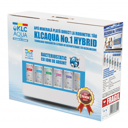 Sistem de ultrafiltrare KLCAQUA No.1 HYBRYD 0,01 microni in 6 stadii de filtrare cu alcalinizare [1]