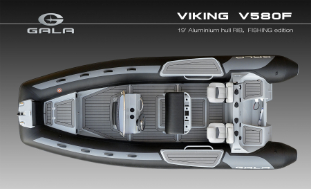 Barca Gala Viking Deluxe RIB Tenders V580F [4]