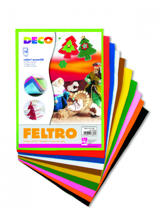 Fetru DECO culori asortate [2]