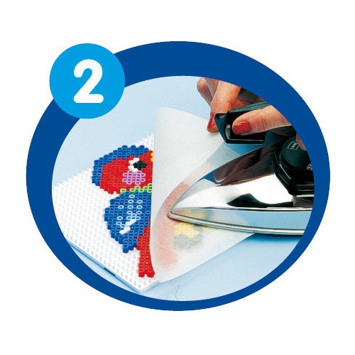Pomul de crăciun - set de 450 mărgele Hama midi și planșetă în bășică [5]