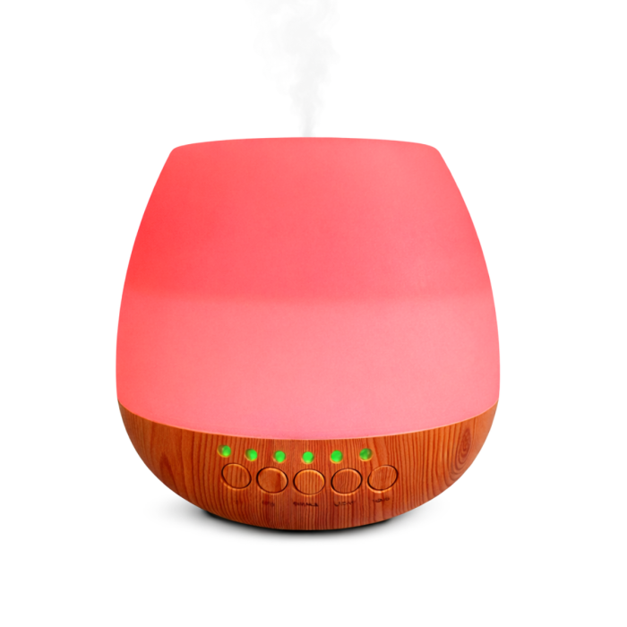 Difuzor aromaterapie multifuncțional cu lampă LED și boxă bluetooth [5]