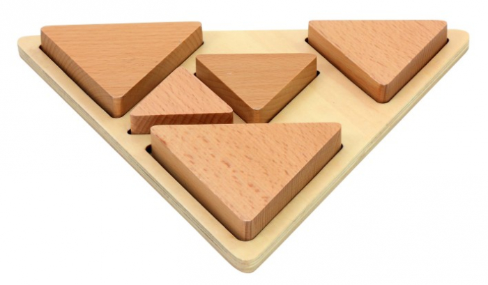 Set sortare Puzzle 12 tipuri din lemn fag [6]