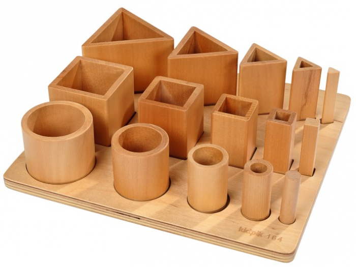 Set sortare Puzzle 12 tipuri din lemn fag [7]