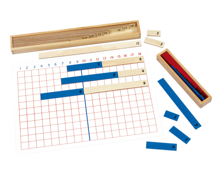 18 seturi de materiale pentru matematică Montessori [4]