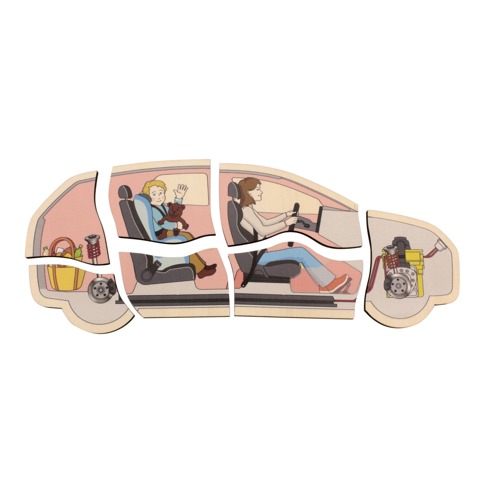 Puzzle stratificat auto cu motor electric și termic [8]